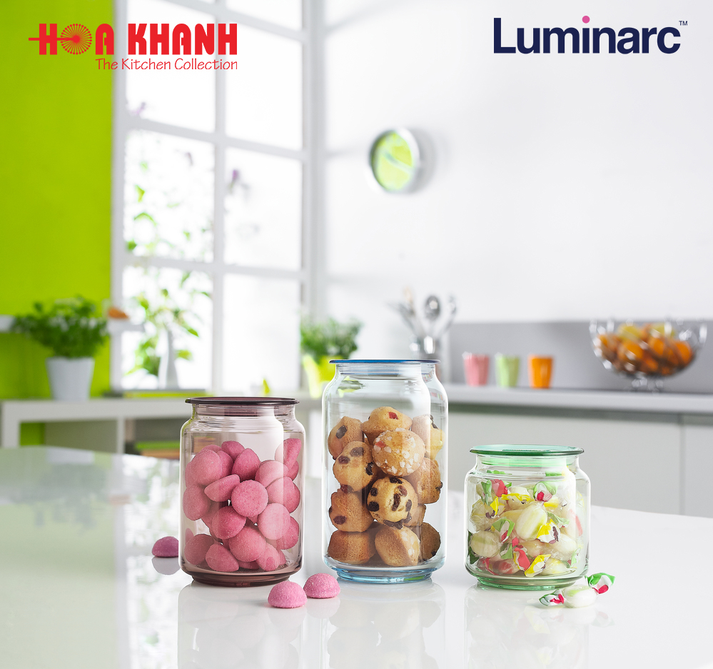 Hũ thuỷ tinh Luminarc Rondo