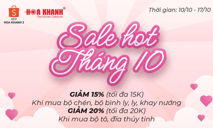 sale tháng 10