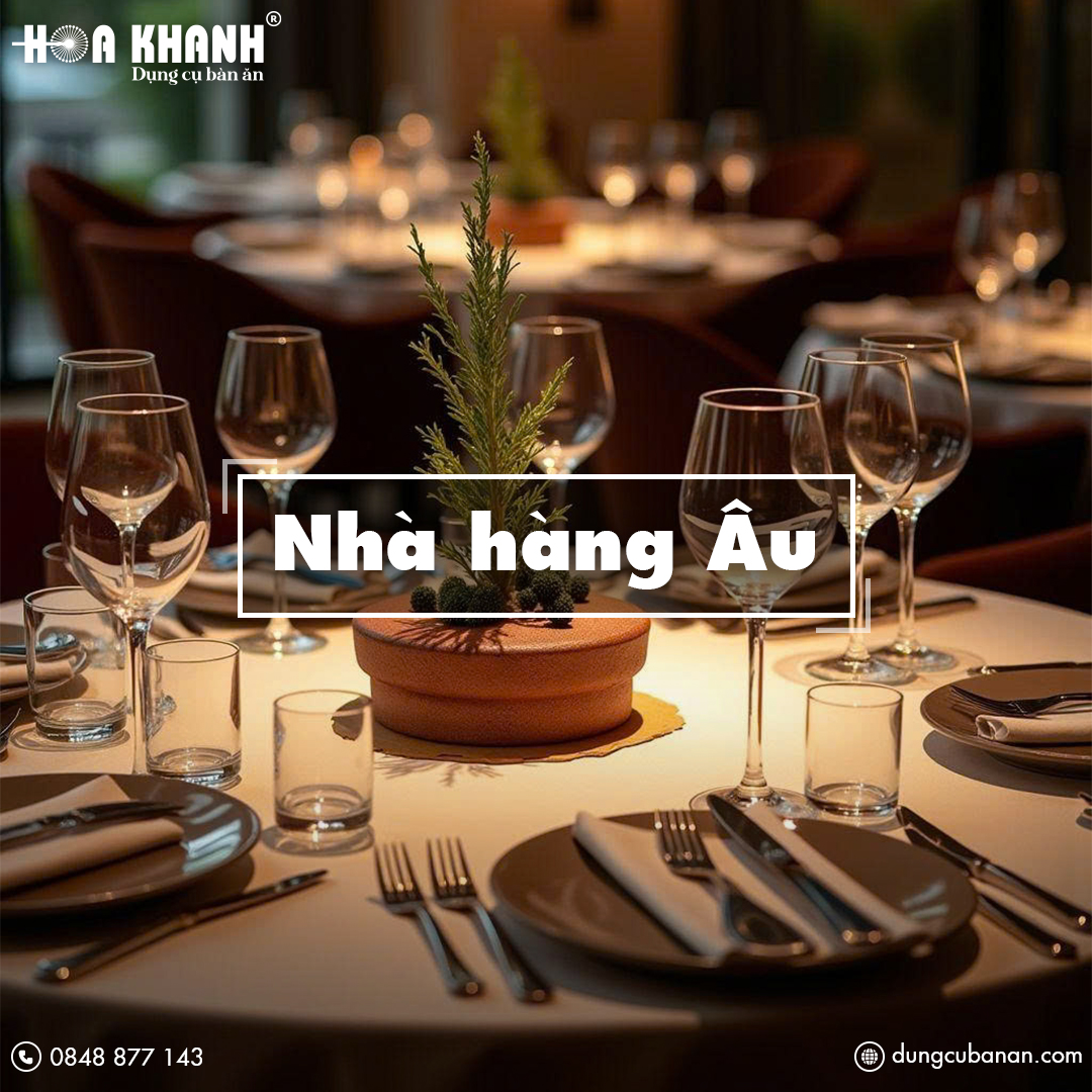 công cụ dụng cụ nhà hàng Âu